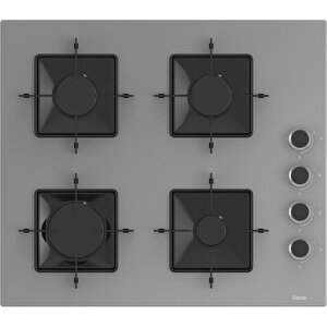 Fryart Ss Serisi Gri Set (ss208 + Xe63cpr +d079 ) - Kare Emaye Izgara