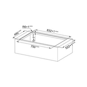 Franke Fma 8381 R Hi Siyah Davlumbaz Entegreli İndüksiyonlu Ankastre Ocak
