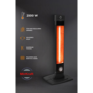 Mr-st3452 Bl 2500w Dikey Elektrikli Isıtıcı