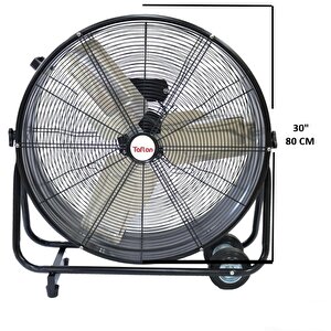 Kaşkar Fld-700 Sanayi Tipi Yer Vantilatörü 80 Cm