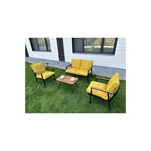 Duru 2-1-1- Sehpa Hedi̇yeli̇ , Bahçe Balkon Mobi̇lyasi ,çay Seti̇ , Oturma Grubu , Cafe Proje