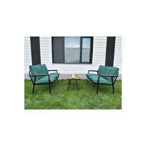 Duru 2-2-sehpa Hedi̇yeli̇ Bahçe Balkon Mobi̇lyasi ,çayseti̇ ,oturma Grubu, Cafe