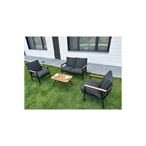Duru 2-1-1- Sehpa Hedi̇yeli̇ , Bahçe Balkon Mobi̇lyasi ,çay Seti̇ , Oturma Grubu , Cafe Proje
