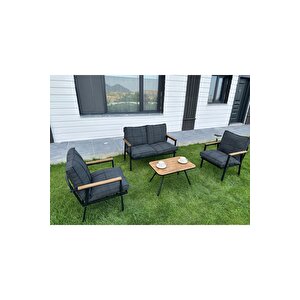 Duru 2-1-1- Sehpa Hedi̇yeli̇ , Bahçe Balkon Mobi̇lyasi ,çay Seti̇ , Oturma Grubu , Cafe Proje