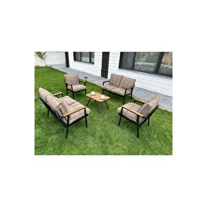 Duru 2-2-1-1-sehpa Bahçe Balkon Mobi̇lyasi