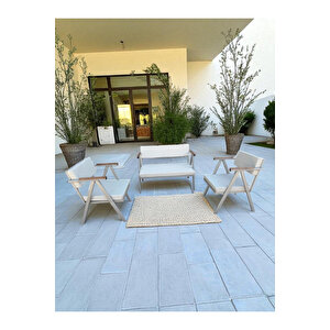 Vera 2-1-1- Bahçe Balkon Mobilyası , Oturma Grubu , Çay Seti