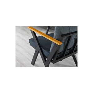 Zeta 3 1 1 Balkon Takımı, Bahçe Mobilyası, Çay Seti, Kafe Oturma Grubu, Teras Koltuk Takımı