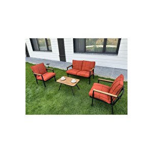 Duru 2-1-1- Sehpa Hedi̇yeli̇ , Bahçe Balkon Mobi̇lyasi ,çay Seti̇ , Oturma Grubu , Cafe Proje