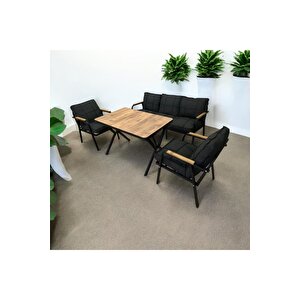 Zen 3-1-1-masa Bahçe Balkon Mobi̇lyasi .çay Seti̇ Cafe, Balkon Mobi̇lyasi