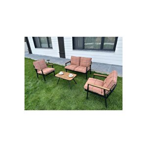 Duru 2-1-1- Sehpa Hedi̇yeli̇ , Bahçe Balkon Mobi̇lyasi ,çay Seti̇ , Oturma Grubu , Cafe Proje