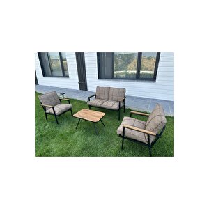 Duru 2-1-1- Sehpa Hedi̇yeli̇ , Bahçe Balkon Mobi̇lyasi ,çay Seti̇ , Oturma Grubu , Cafe Proje