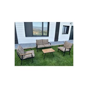 Duru 2-1-1- Sehpa Hedi̇yeli̇ , Bahçe Balkon Mobi̇lyasi ,çay Seti̇ , Oturma Grubu , Cafe Proje