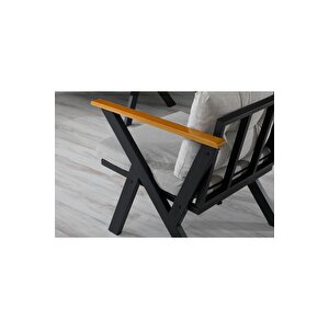 Zeta 2 1 1 Balkon Takımı, Bahçe Mobilyası, Çay Seti, Kafe Oturma Grubu, Teras Koltuk Takımı