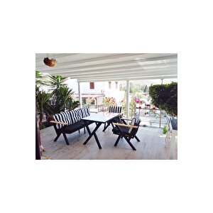 Zeta 3-1-1-masa Bahçe Balkon Mobi̇lyasi ,çay Seti̇ .balkon Takimi, Cafe Mobi̇lyasi