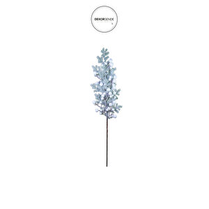 Yılbaşı Süsü Karlı Beyaz Berry Dal Yeşil Beyaz 75 Cm
