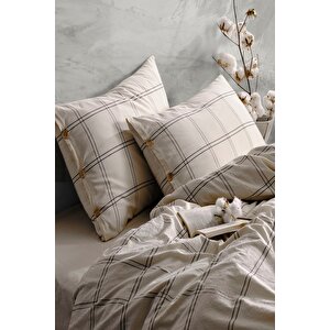 Hera %100 Pamuklu Yıkamalı Yastık Kılıfı 2*50*70