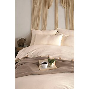 Pure Natural %100 Pamuklu Yıkamalı Yastık Kılıfı 2*50*70
