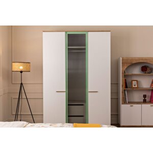 Lund 3 Kapılı Gardırop
