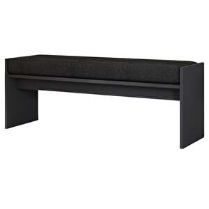 Pearl Bench – Modern Tasarım Antre, Mutfak, Yatak Odası, Balkon Oturma Bankı, Kolay Kurulum, Antrasit Antrasit