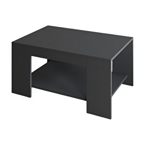 Lina Orta Sehpa – Modern Minimal Tasarım, Antrasit Antrasit