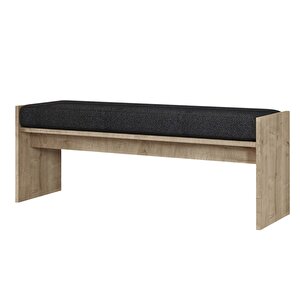 Pearl Bench – Modern Tasarım Antre, Mutfak, Yatak Odası, Balkon Oturma Bankı, Kolay Kurulum, Safir Meşe Safir Meşe