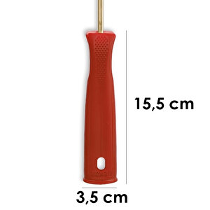 Dekor-1085 Eksport 14 Mm Tüylü 2 Cm İç Cephe Saplı Kalorifer Boya Rulosu 15 Cm
