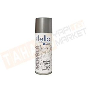 Bianca Stella Mermer Efekti Sprey 200 Ml Gümüş