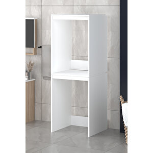 Ice Kurutma Makinesi Dolabı Beyaz Çok Amaçlı Banyo Dolabı