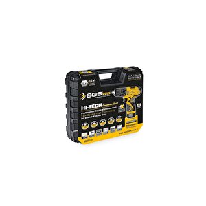 Sgs Plus 12v Li-ion Şarjlı Vidalama Seti 30nm Güç Led Işıklı Darbeli Matkap Sgs-5131