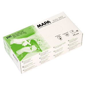 Solo 997 Tek Kullanımlık Mavi Nitril Temizlik Eldiveni Medium 100 Lü Paket