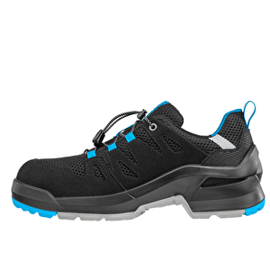 Fastpack Siyah/mavi Low S1pl Esd Kaymaz Elektrostatik Taban İş Güvenlik Ayakkabısı 36 Nu.