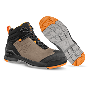 Taraval Mid Kahverengi Fiberglass Koruyucu Burunlu S3l Esd Src İş Ayakkabısı 47 Numara