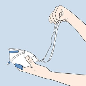 Dräger X-plore® Aktif Karbonlu 1320 V Odour Ffp2 D Ventilli Odour Toz Maskesi