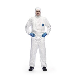 Tyvek® 500 Xpert Başlıklı Kimyasal Koruyucu Tek Kullanımlıktulum L
