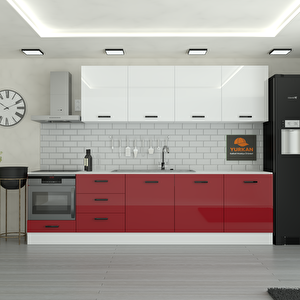 300 Cm Mutfak Dolabı  Mdf Kapak Tezgah Dahil Yrkn300 101
