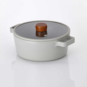 Fika Alüminyum Döküm 18 Cm Gri Tencere