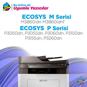 Kyocera Tk-3190 4'lü Avantaj Paket Muadil Toner / Ecosys M3860 / P3050 / P3055 / P3060 / P3150 / P3155 / 1t02t60nl0