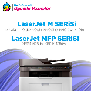 Hp Cf280x / Pro 400 M401 / M425 Muadil Toner - 10'lü Paket