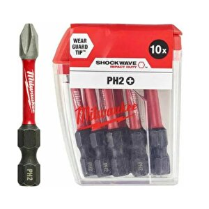 Shockwave Bits Uç Ph2 50mm 10lu Paket