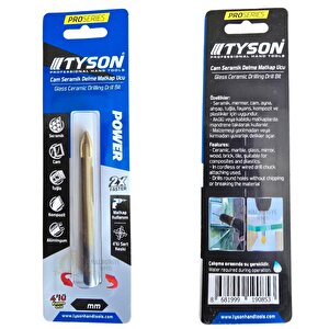 Tyson Cam Seramik Delici Matkap Ucu 8 Mm. - 1 Adet