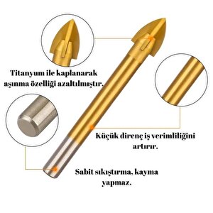 Tyson Cam Seramik Delici Matkap Ucu 8 Mm. - 1 Adet