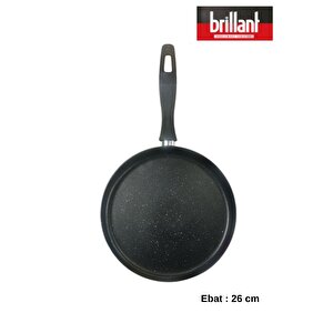 Döküm Krep Tavası 26 Cm – Siyah Ezm-tv- 6419