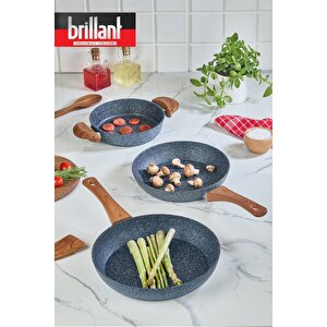 Bri̇llant Sahan & Tava Seti̇ Alpha 3lü Set 20-24-28 Cm