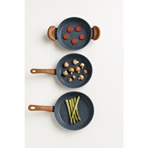 Bri̇llant Sahan & Tava Seti̇ Alpha 3lü Set 20-24-28 Cm