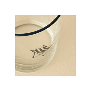 Marine Meşrubat Bardağı Sunbed 4'lü Mavi (510 Cc)