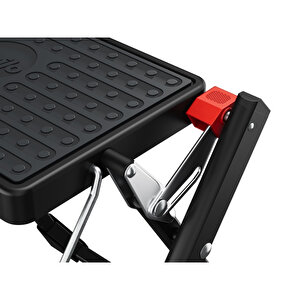 Hailo Mk61 Standartline Çelik 2 Basamaklı Katlanabilir Merdiven Siyah Renk