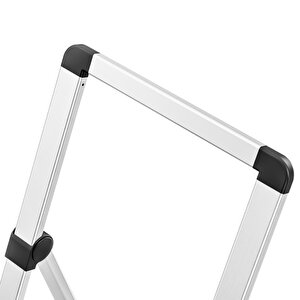 Dk40 Standartline 2 Basamaklı Emniyet Merdiveni Alüminyum Renk