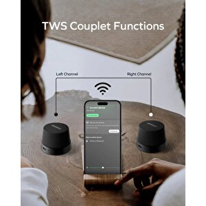 1-vibe Go Magnetic Wireless Taşınabilir Kablosuz Hoparlör Pink
