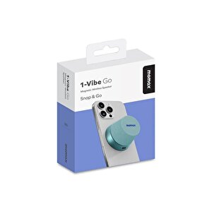 Momax 1-vibe Go Magnetic Wireless Taşınabilir Kablosuz Hoparlör Blue