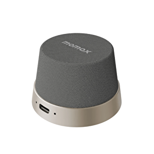 1-vibe Go Magnetic Wireless Taşınabilir Kablosuz Hoparlör Titanium